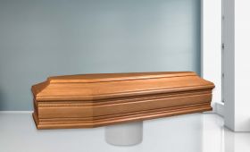 cofano funebre abete netto fregio