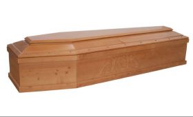 Cofano funebre abete mod. Madonna