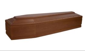 Cofano funebre abete mod. scorniciato