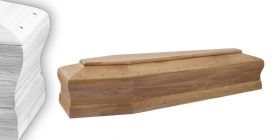 Cofano funebre rovere mod. Millennium