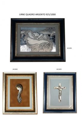 URNE QUADRO ARGENTO 925-001