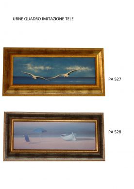URNE QUADRO IMITAZIONE TELE E PASSPARTOUTPA 5-001