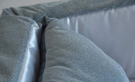 prestige bicolore aderente grigio perla antracite agento dettaglio
