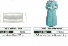 camice mascherina