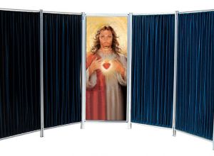 Separè 5 ante con Gesu