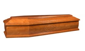 cofano funebre abete cristo