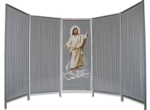 Separè 5 ante con resurrezione