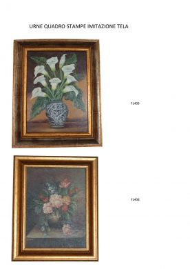 URNE QUADRO STAMPE IMITAZIONE TELA 2-001